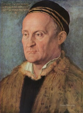 アルブレヒト・デューラー Painting - ヤコブ・マッフルの肖像 アルブレヒト・デューラー